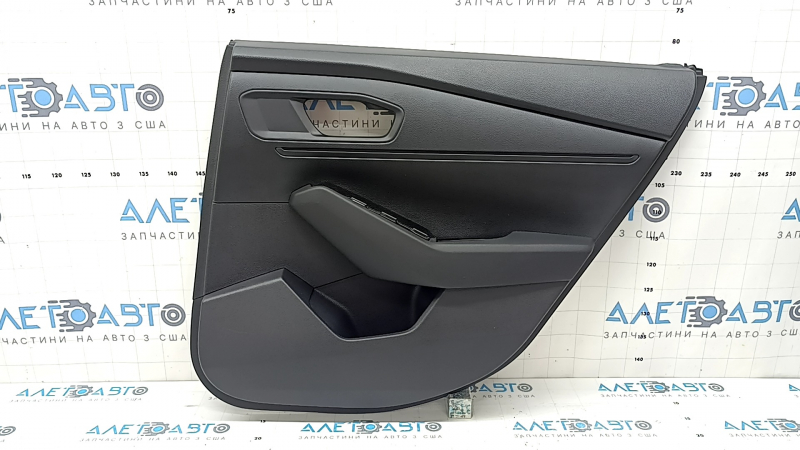 Door trim card rear right Honda Accord 23- leather black