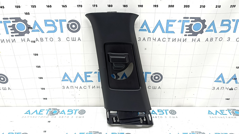 Upper center pillar trim, left, Honda Accord 23-26, black, scratches