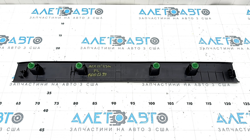 Front left door sill trim Honda Accord 23-26 black, scratches