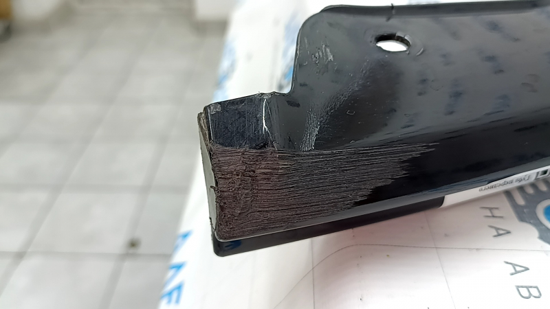 Front bumper lip Honda Accord 23-26 black gloss, scratches, dents