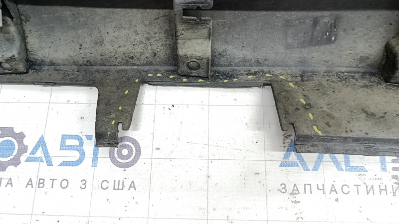 Right threshold Honda Insight 19-22 blue, worn, missing fasteners