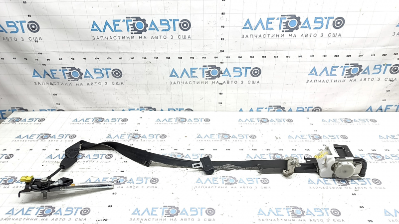Driver's seat belt with tensioner Honda Insight 19-22 black, shot