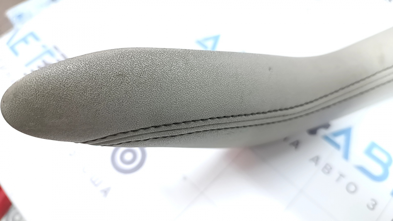 Right dashboard trim for Honda Insight 19-22, grey leather, dry-cleanable, scratches