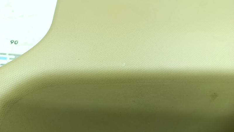 Right rear pillar trim Hyundai Sonata 11-14 beige, tears, scratches