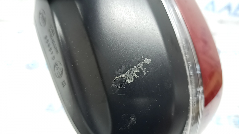 Left side mirror Subaru Forester 19-24 SK 13 pins, BSM, heated, turn signal, red, worn