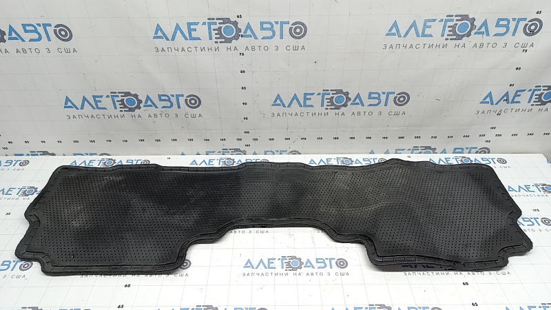 Fabric rear floor mat for Toyota Prius V 12-17, black, for cleaning