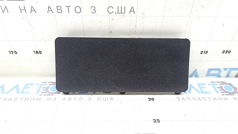 Left trunk door plug Toyota Prius V 12-17 black, scratches
