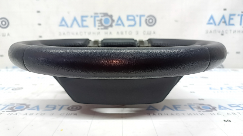 Naked steering wheel Toyota Prius V 12-17 black leather, scratches