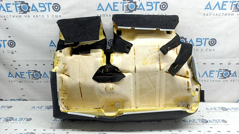 Rear seat cushion 2nd row right Toyota Prius V 15-17 black leather