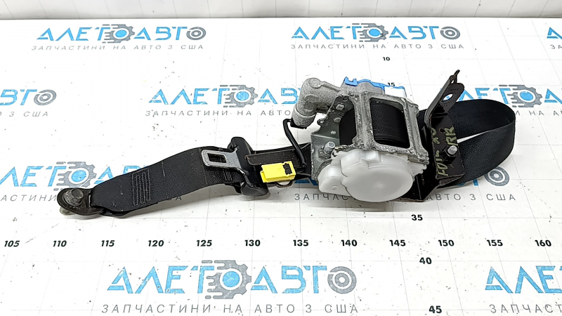 Rear right seat belt with squib for Subaru Forester 19-24 SK, black, dry-cleanable