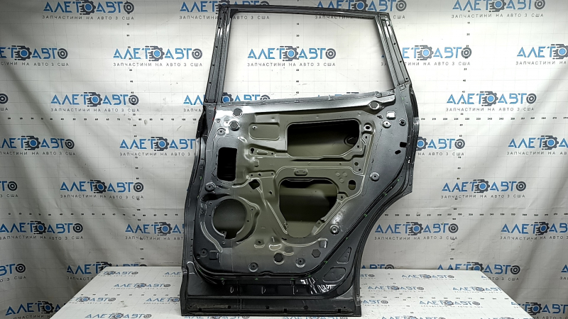 Bare rear right door Nissan Murano z52 15-24 graphite KAD, with upper chrome molding
