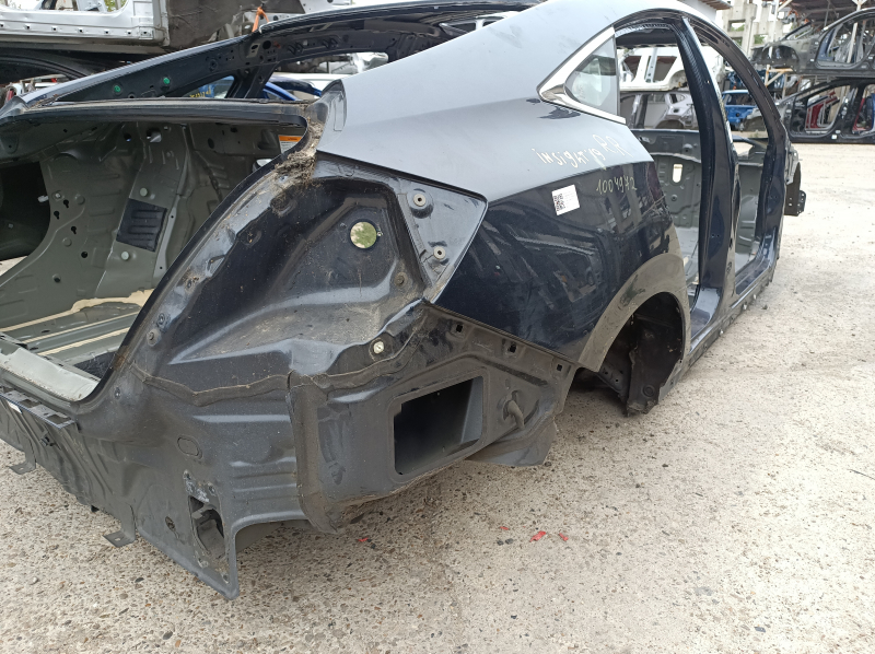 Quarter wing rear right Honda Insight 19-21 blue, on the body, dents, bump