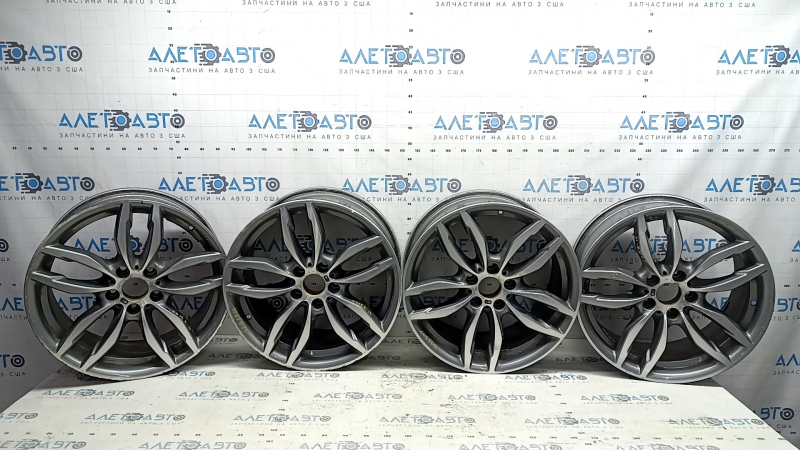Set of wheels R19x8.5J R19x9.5J BMW X3 F25 11-17 622 style, M-Sport, curb
