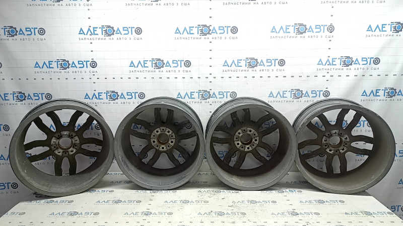 Set of wheels R19x8.5J R19x9.5J BMW X3 F25 11-17 622 style, M-Sport, curb