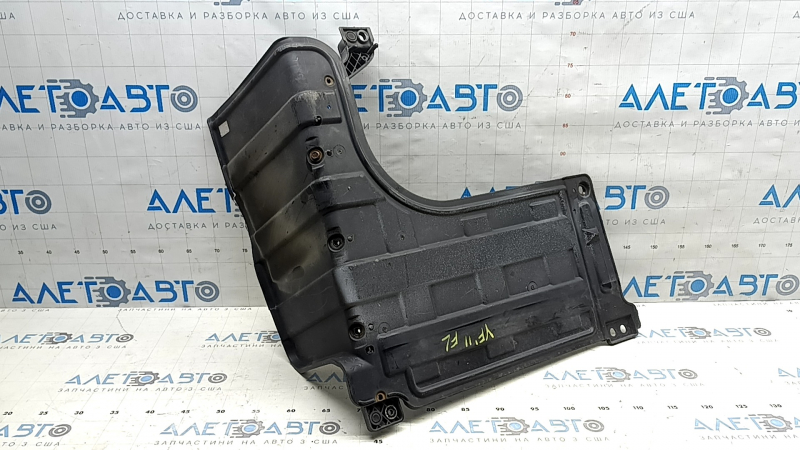 Left engine guard Hyundai Sonata 11-15 hybrid cracks