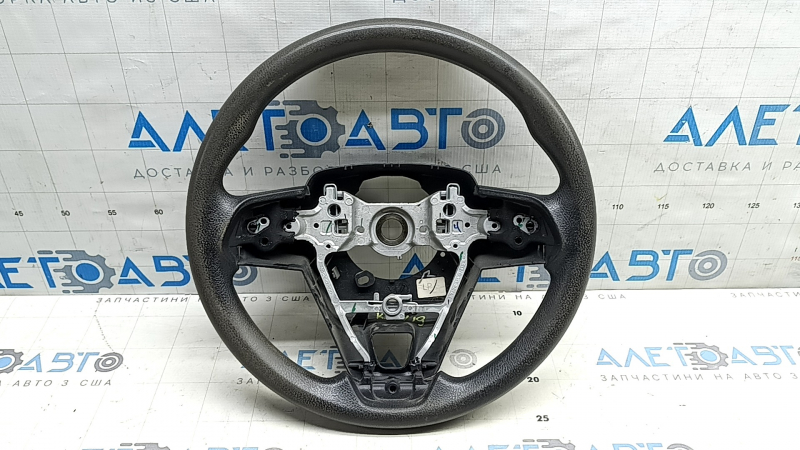 Naked steering wheel Toyota Rav4 19-25 rubber, black, not heated, worn