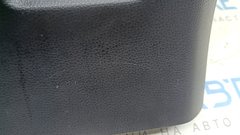 Center console trim with air vent deflector for Toyota Rav4 19-25 under cigarette lighter, black, scratches