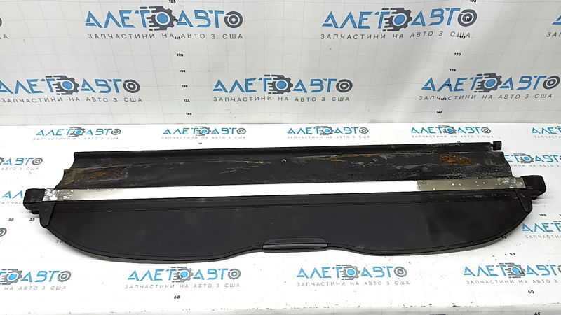Subaru Forester 19-24 SK trunk curtain, black, sooty, needs dry cleaning, dented body