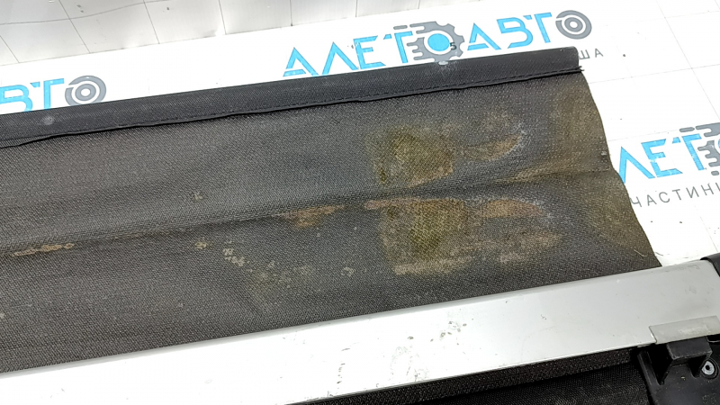 Subaru Forester 19-24 SK trunk curtain, black, sooty, needs dry cleaning, dented body