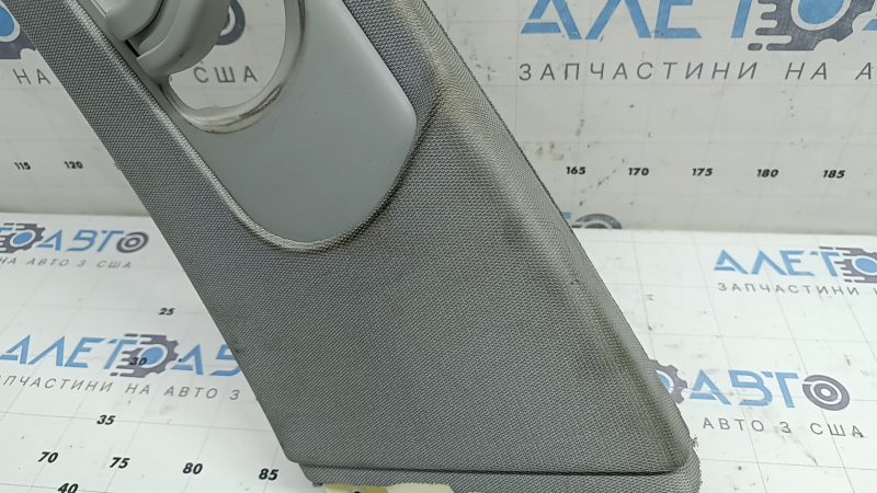 Center pillar trim, upper belt, left, Audi A6 C8 19-23, gray, dry-cleanable, scratches