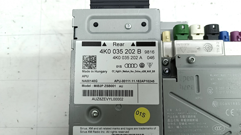 Head unit Audi A6 C8 19-20