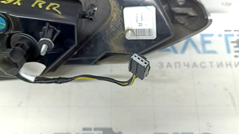 Inner taillight, right, Ford Fusion mk5 19-20, halogen+LED, with chrome level 3, scratched