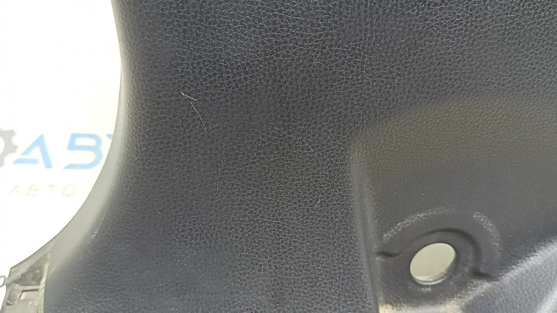 Lower left center pillar trim Toyota Rav4 19-25 black, scratches