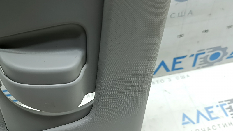 Center pillar trim, upper belt, right, Toyota Rav4 19-25, gray, scratches
