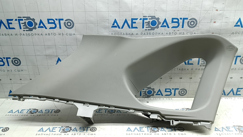 Upper left rear pillar trim Toyota Rav4 19-25 gray, scratches