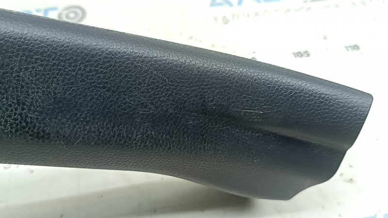 Rear left threshold trim Toyota Rav4 19-25 hybrid black, scratches