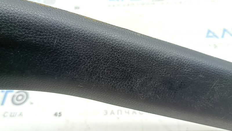 Rear left threshold trim Toyota Rav4 19-25 hybrid black, scratches