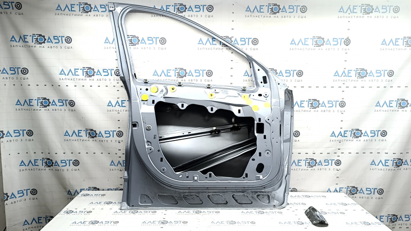 Bare front left door Ford Escape MK4 20-26 blue GP, unsoldered inner door limiter bracket