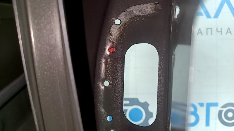 Bare front left door Ford Escape MK4 20-26 blue GP, unsoldered inner door limiter bracket