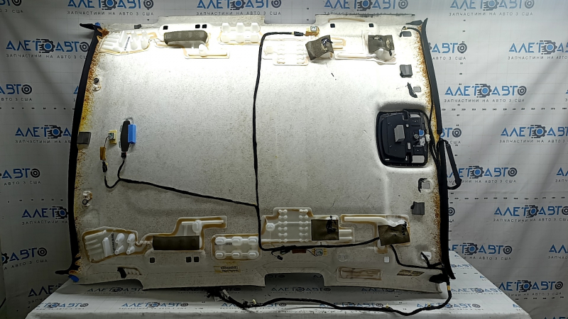 Lincoln MKZ 17-20 headliner without sunroof, black, creased, worn