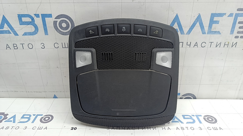 Front light for Lincoln MKZ 17-20 without sunroof, black, scratches