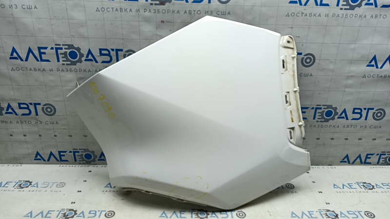Rear bumper bare right Toyota Rav4 19-25 white 040, scratches