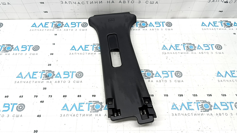 Center pillar trim, upper belt, left, Mazda CX-5 17-25, black, scratches