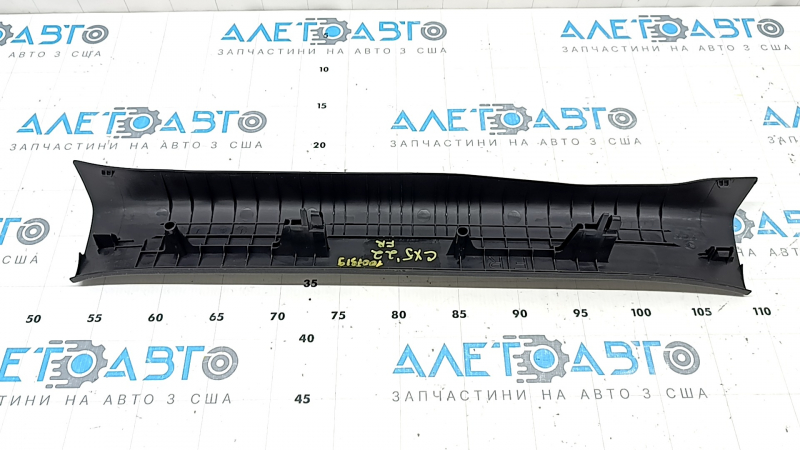 Front right door sill trim Mazda CX-5 17-25 black, scratches