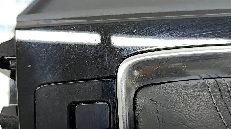 Mazda CX-5 22-25 automatic transmission shifter cover for wireless charging, with MiDrive button, scratches, nicks