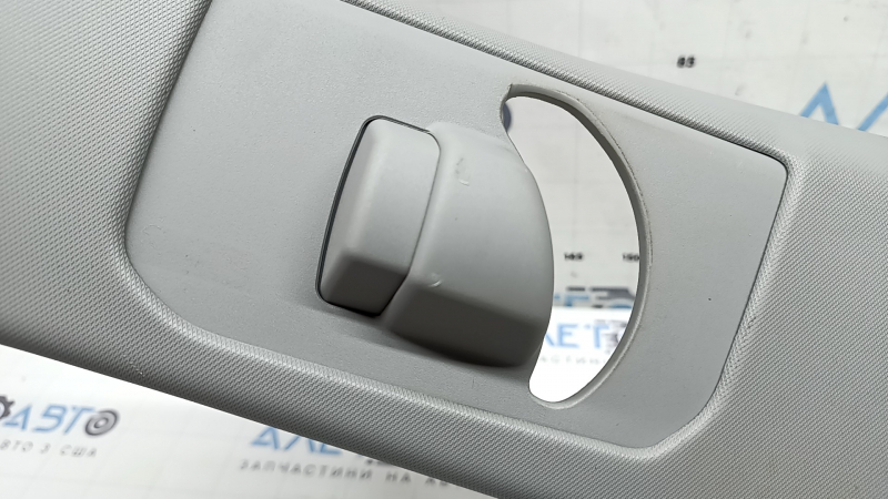 Center pillar trim, upper belt, left, Jeep Grand Cherokee WL 21-23, gray, with plug, scratches