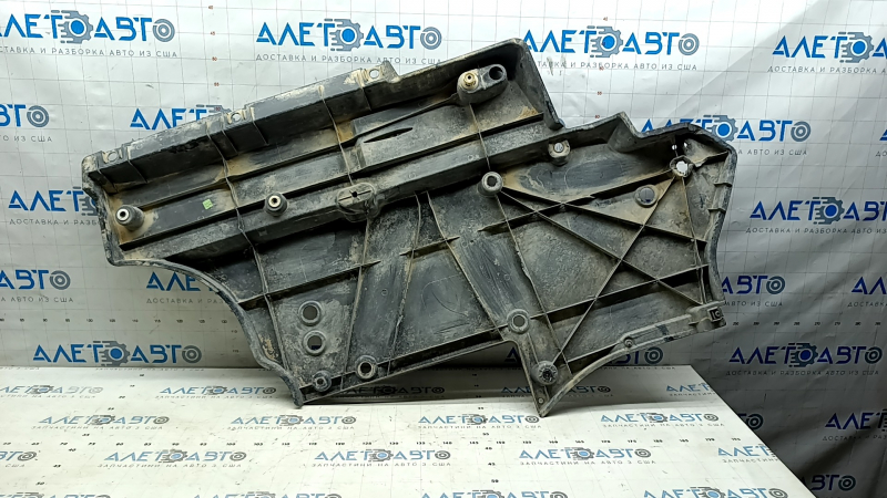 Front left underbody protection for Toyota Rav4 19-25 hybrid, USA built, dented, cracked