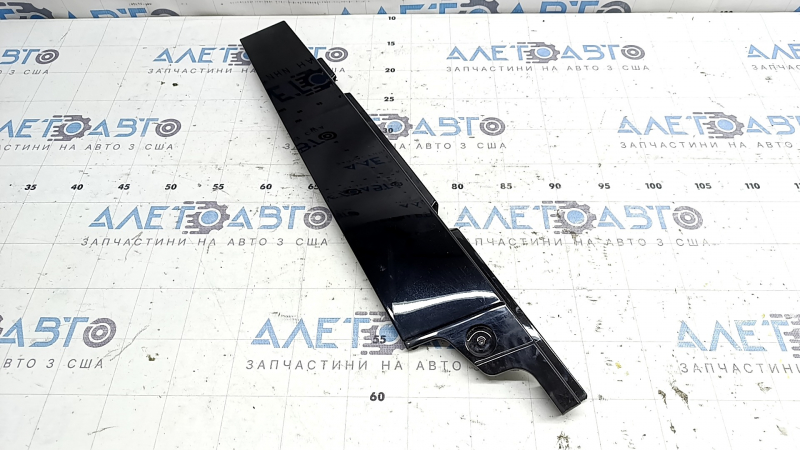 Front right side door trim Jeep Grand Cherokee WL 21-26, gloss black, polished, cracked mount