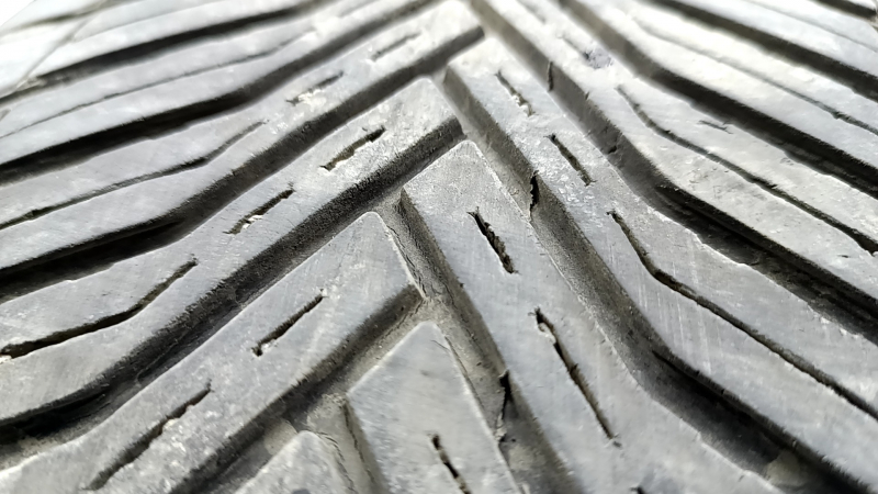 Tire R19 225/55 Michelin CrossClimate2 2022 winter, 4 mm, microcracks
