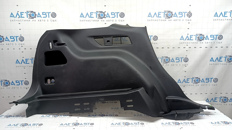 Left arch trim for Ford Edge 15-24, black, for electric door, without cigarette lighter and buttons, scratches, without hook
