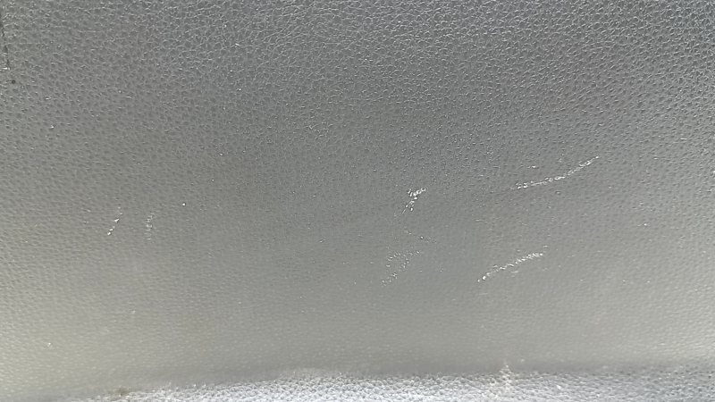 Left side center console trim for Toyota Venza 21-24, black, scratches