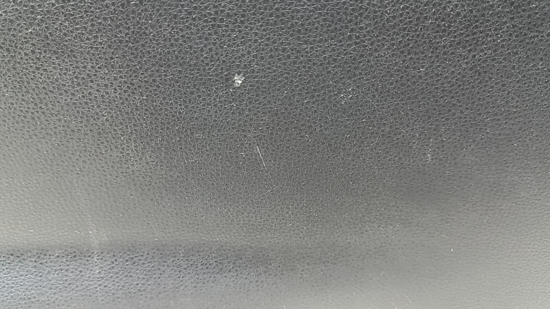 Left side center console trim for Toyota Venza 21-24, black, scratches