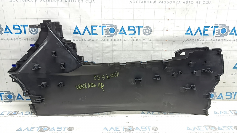 Toyota Venza 21-24 black center console trim, right side, scratches