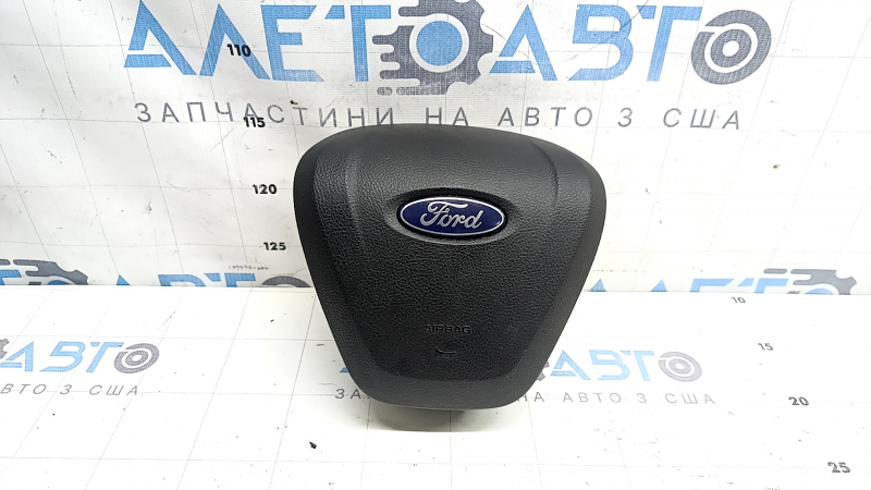 Airbag in the steering wheel, driver's side, Ford Edge 19-24, black