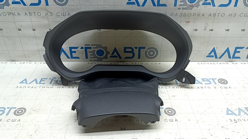 Instrument cluster frame Toyota Venza 21-24 black, two parts, scratches