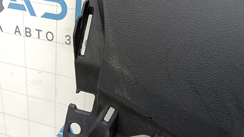 Upper dashboard trim for Toyota Prius 50 Prime 17-18, black, under the speakers, worn, mount dented